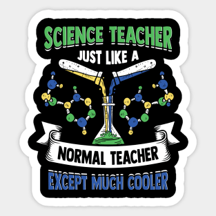 Science Teacher Gift Sticker